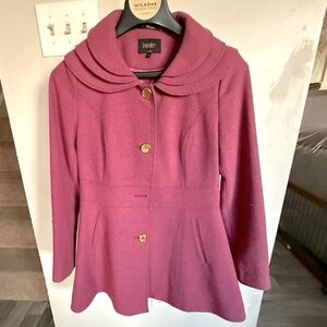 CHINESE LAUNDRY Jacket/Coat dark magenta